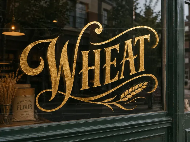 Heritage Handlettered Script Logos