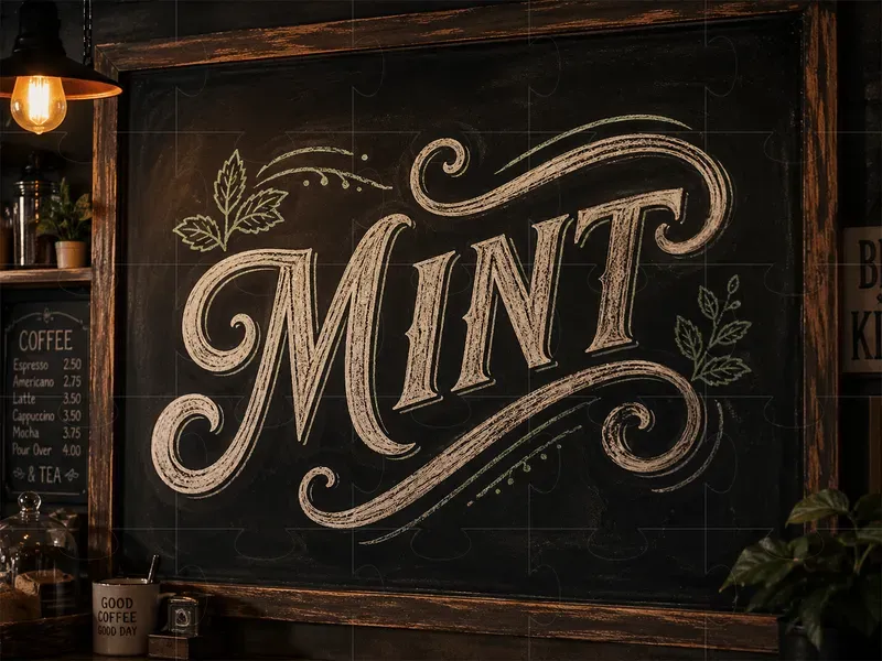 Heritage Handlettered Script Logos