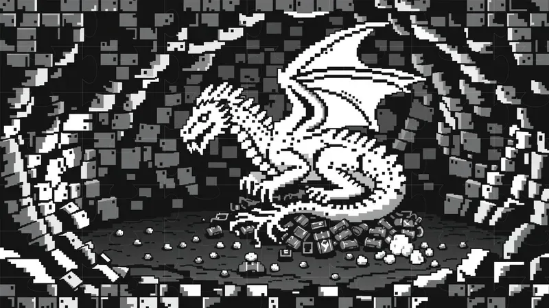 Dark Fantasy Pixel Art Retro Gaming