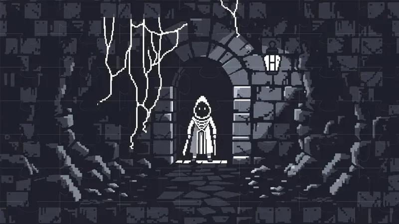 Dark Fantasy Pixel Art Retro Gaming
