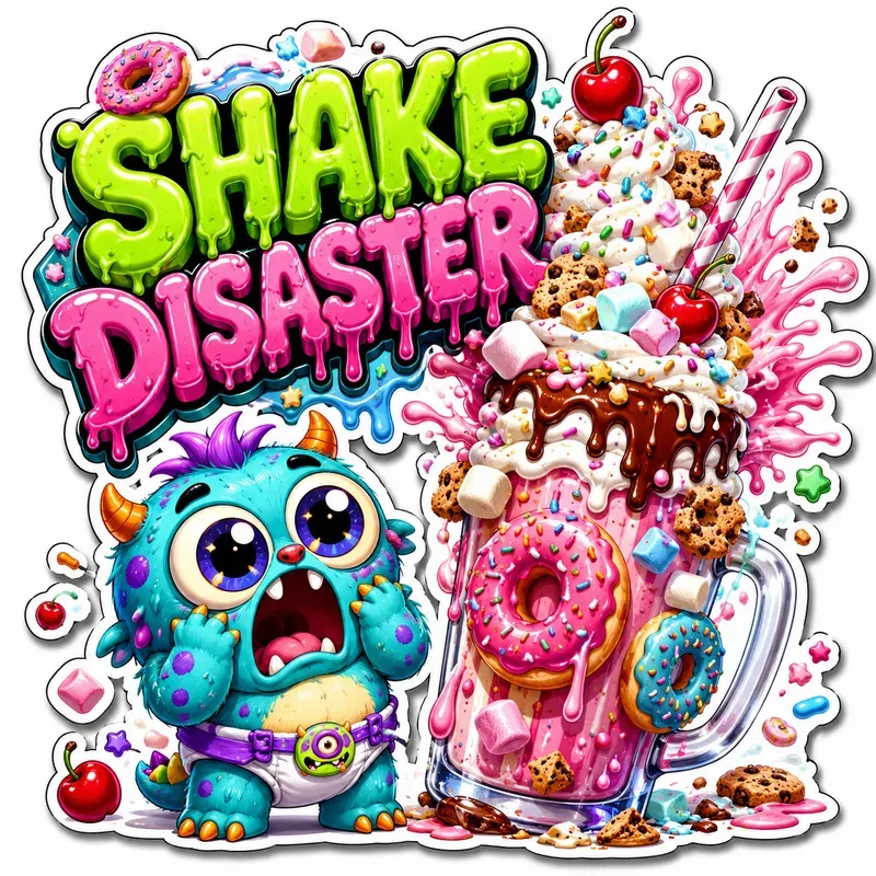 Monster Snack Typography Collections