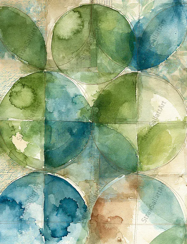 Watercolor Swatchbook Junk Journal Pages