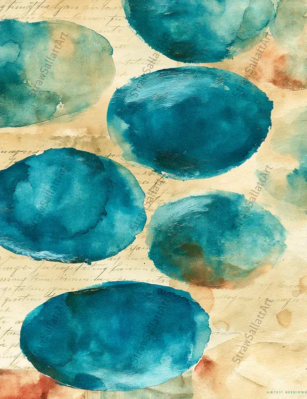 Watercolor Swatchbook Junk Journal Pages