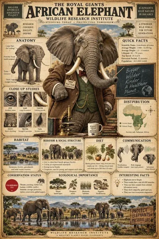 Wildlife Research Infographics