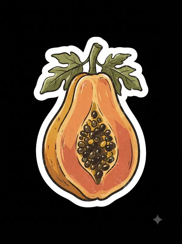 Vintage Screen Printed Stickers