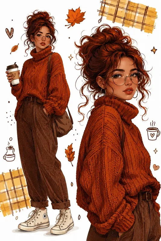 Stylized Character Design Sheets