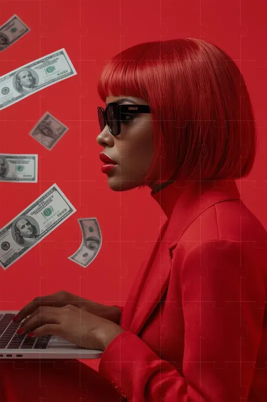 Success Women Money Ads Infinite Images