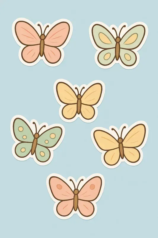 Cute Seasonal Theme Sticker Sets