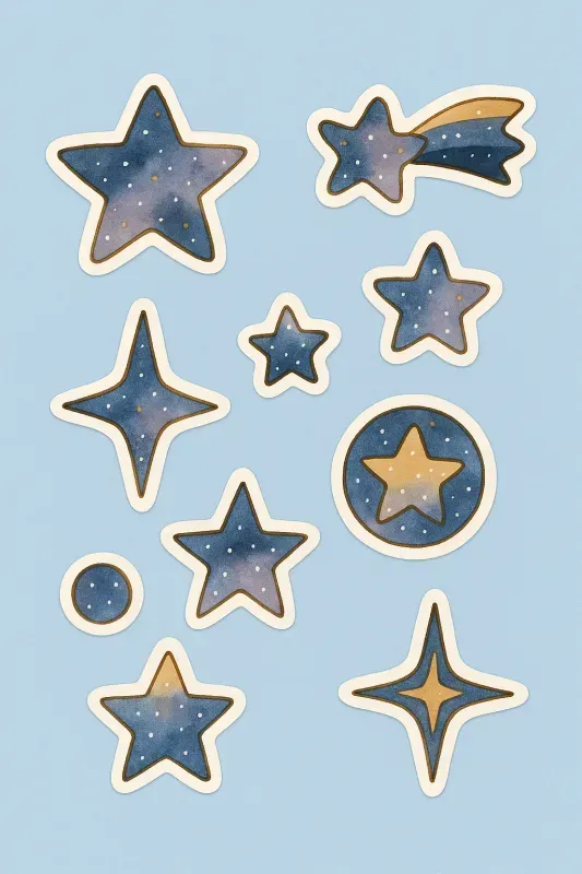 Cute Seasonal Theme Sticker Sets