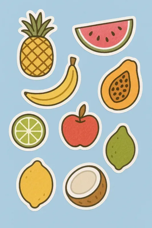 Cute Seasonal Theme Sticker Sets