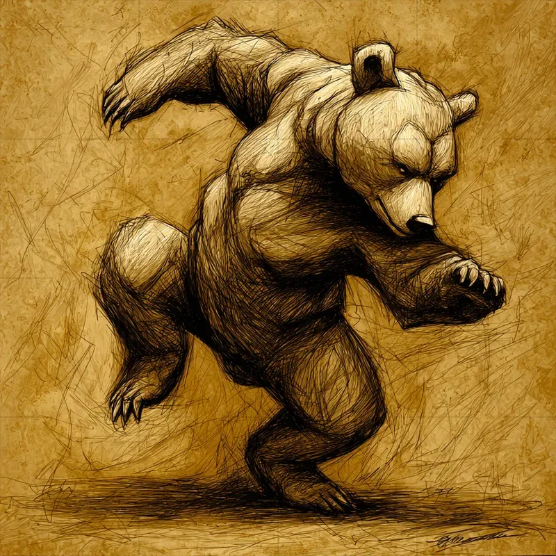 Dynamic Yellow Sepia Animal Prints