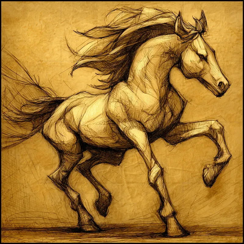 Dynamic Yellow Sepia Animal Prints