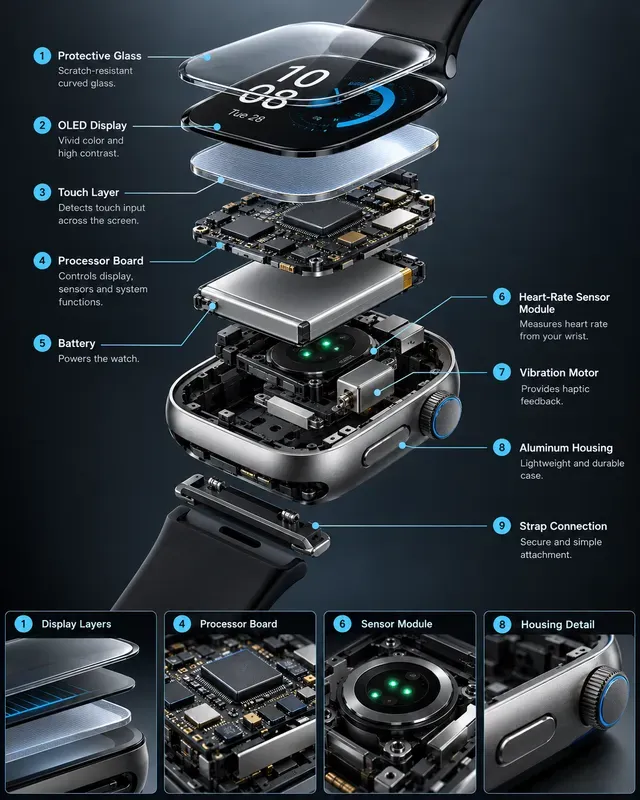 3D Product Anatomy Infographics