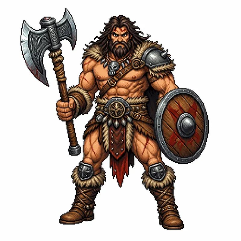 Retro 16 Bit RPG Game Character Designs