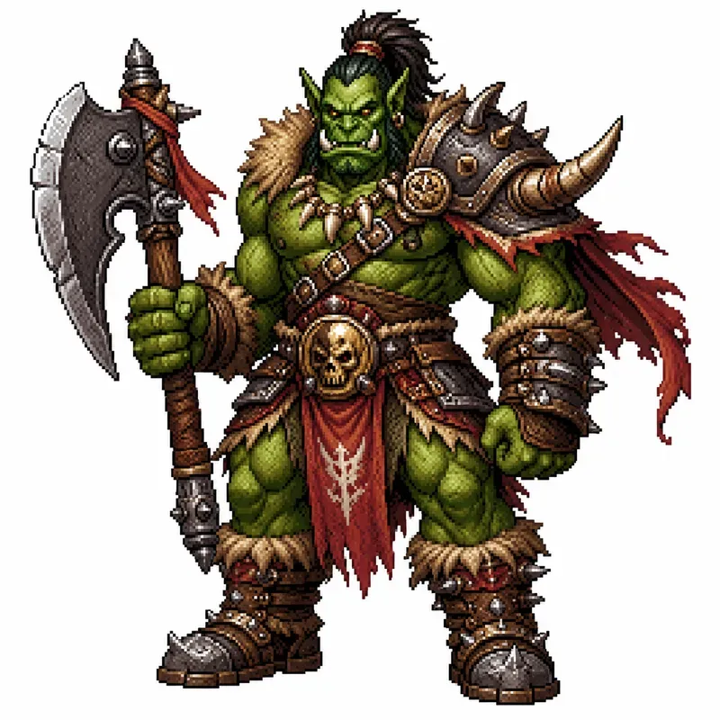 Retro 16 Bit RPG Game Character Designs