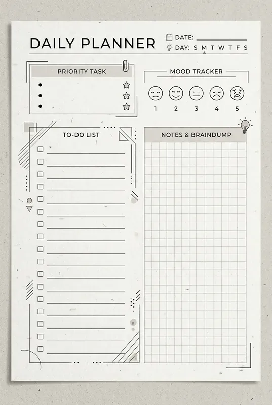 Printable Journal Page Generator