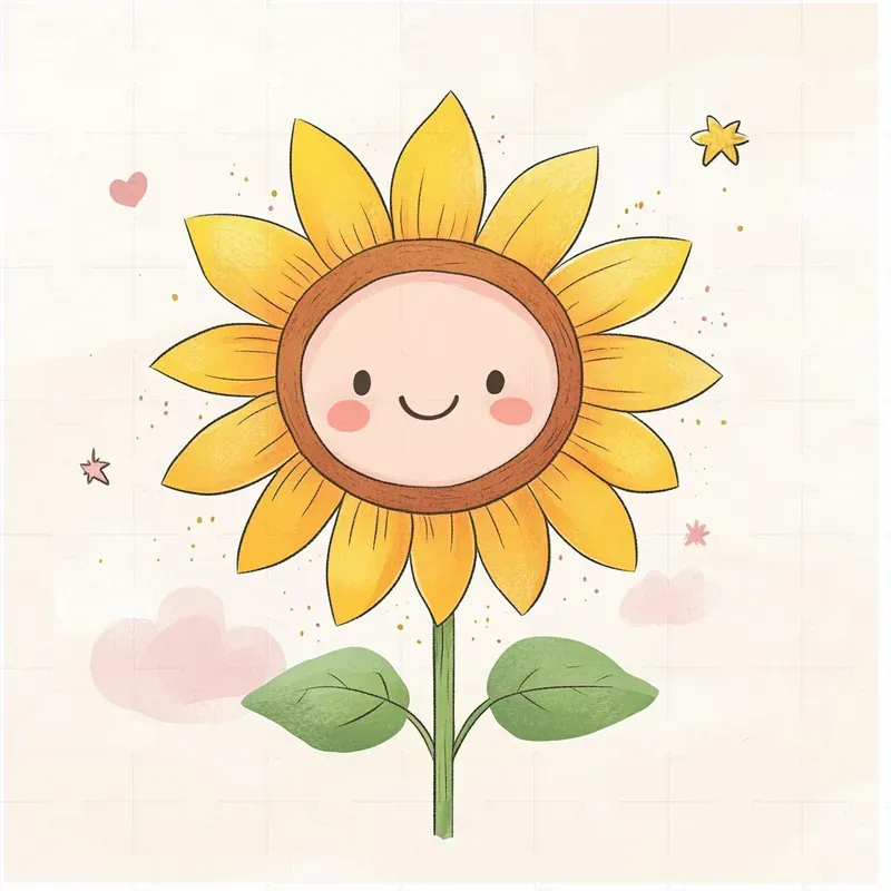 Kawaii Doodle Illustrations