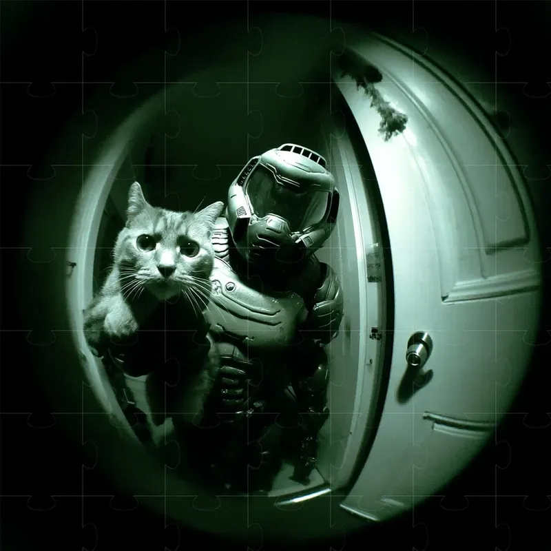 Fisheye Lenses From Door Peepholes