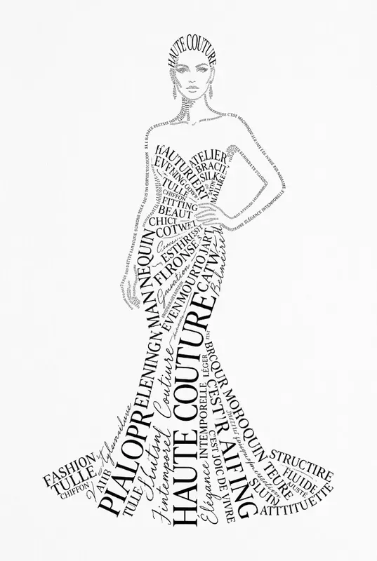 Typographic Silhouette Art