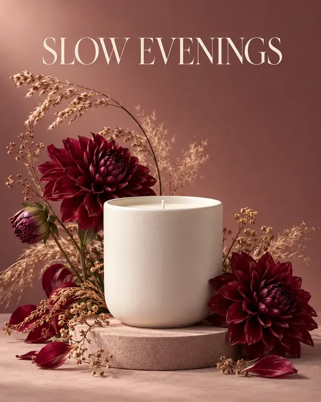 Botanical Product Ad Posters
