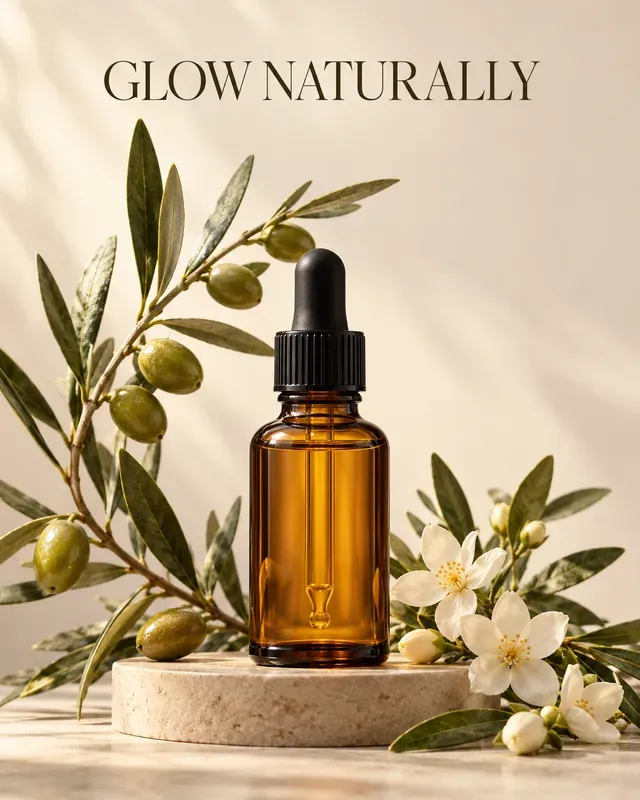 Botanical Product Ad Posters