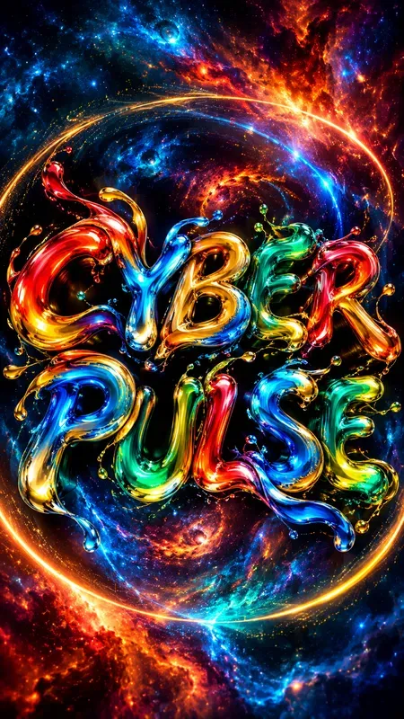 Premium 3D Liquid Dancing Typographies