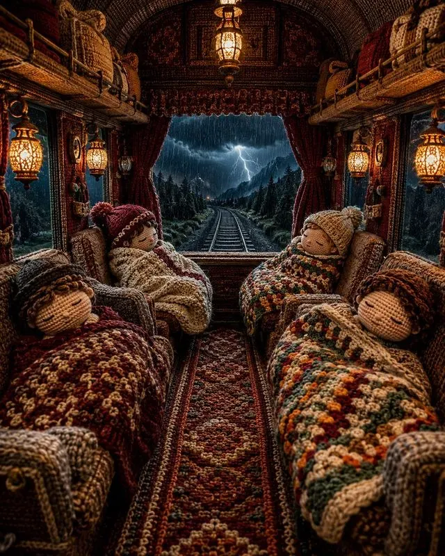 Whimsical Crochet Fantasy Worlds