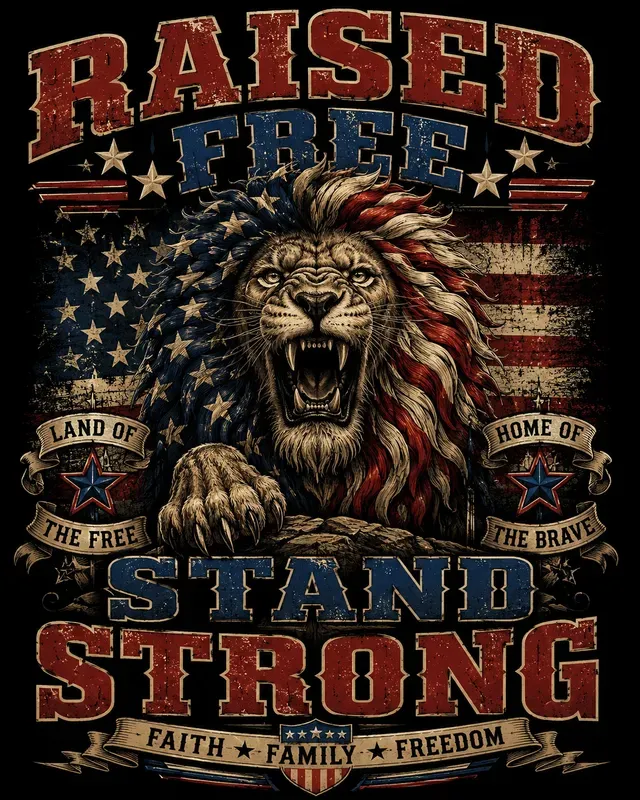 Vintage Patriotic Usa Freedom Tees