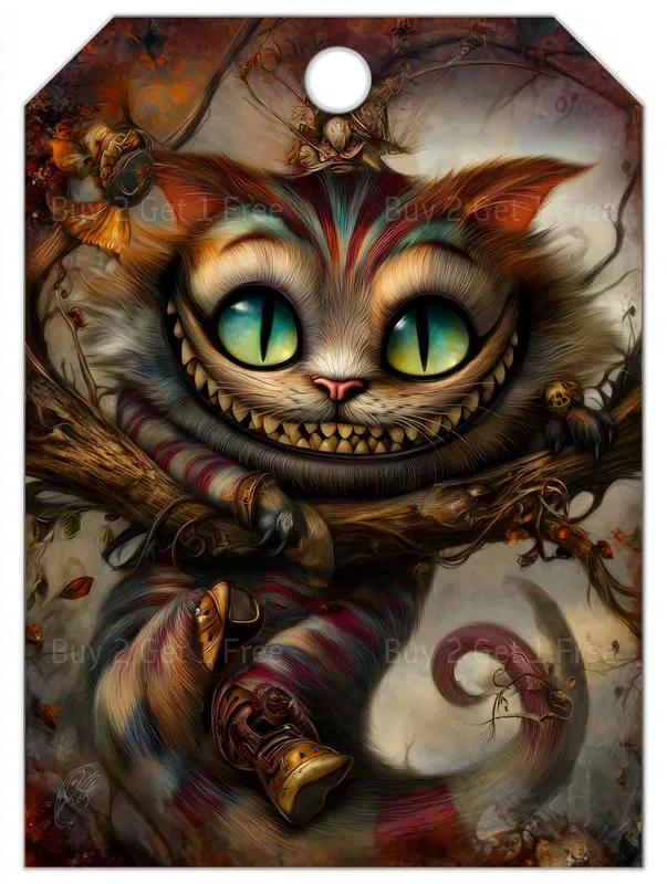 Dark Alice In Wonderland Product Tags