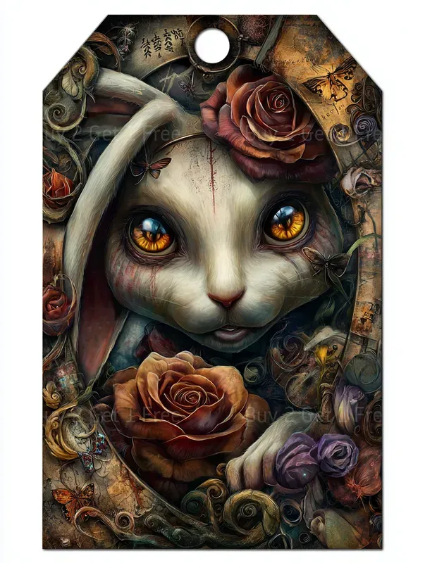 Dark Alice In Wonderland Product Tags