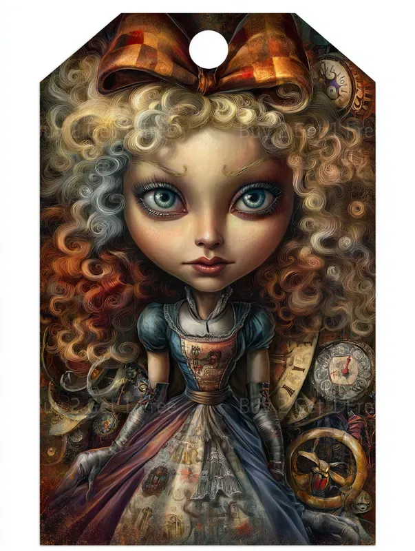 Dark Alice In Wonderland Product Tags