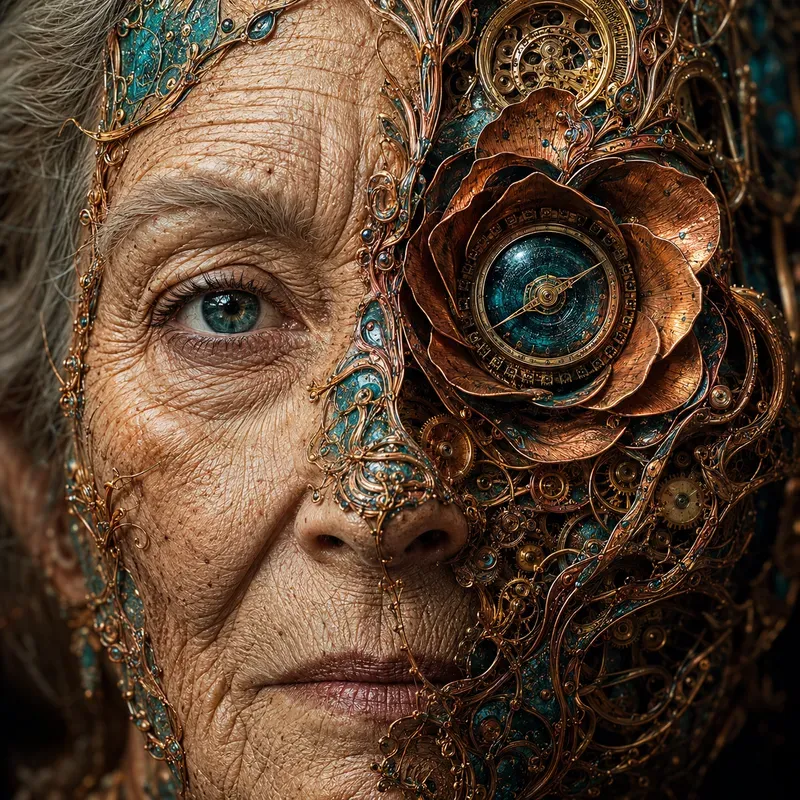 Living Machine Souls Fused In Copper