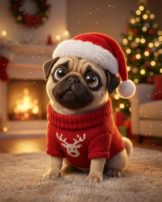 Pixar Dogs In Christmas Sweaters