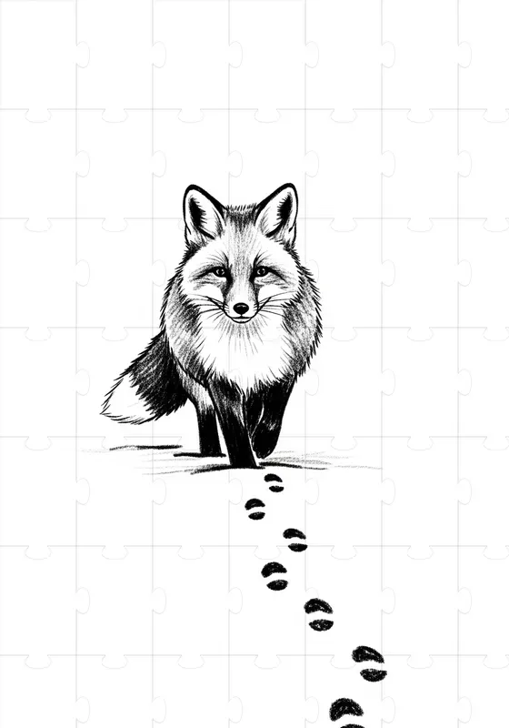 Expressive Minimal Charcoal Scenes