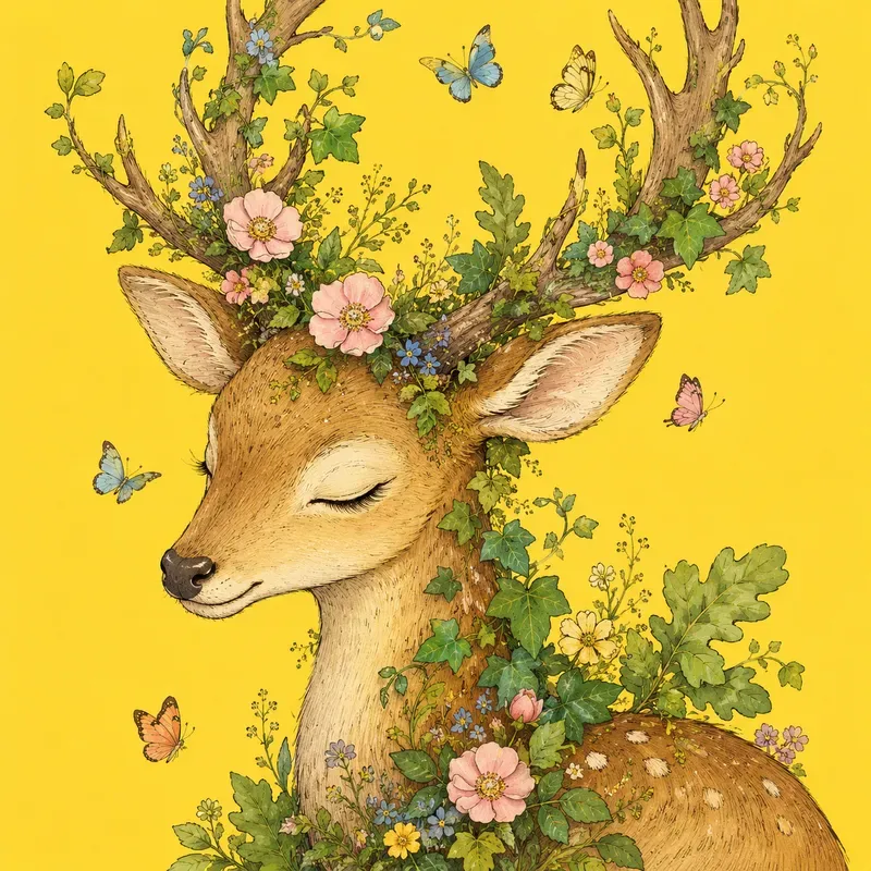 Whimsical Nature Dream Portraits