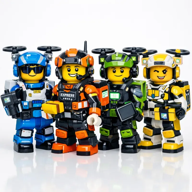 Lego Airborne Heroes