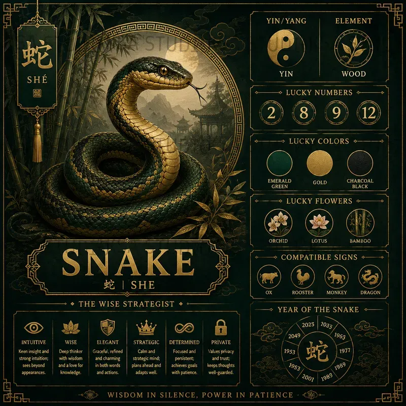 Chinese Zodiac Infographics
