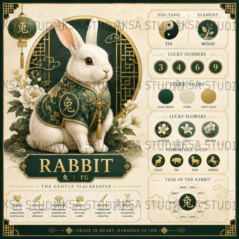 Chinese Zodiac Infographics