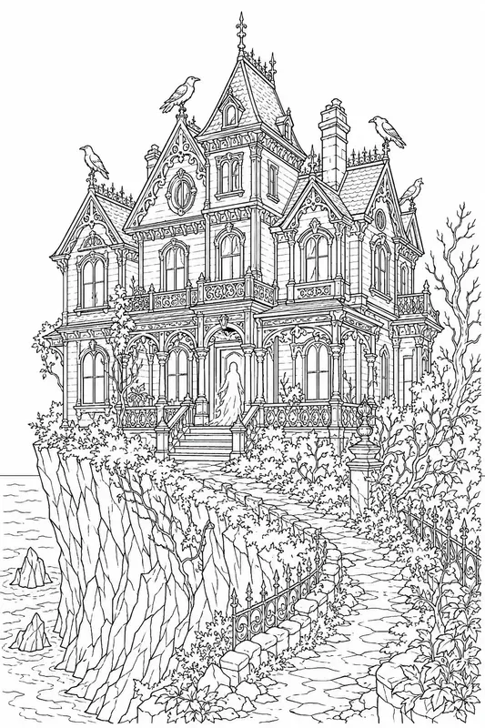 Victorian Haunted House Pages