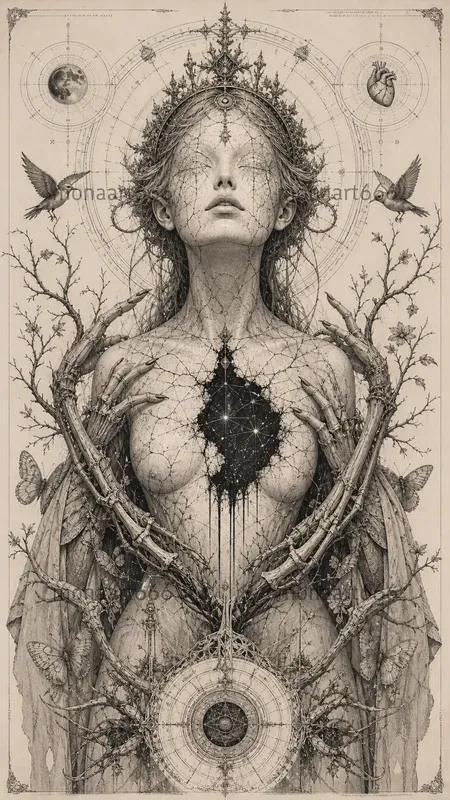 Ethereal Ink Divinities