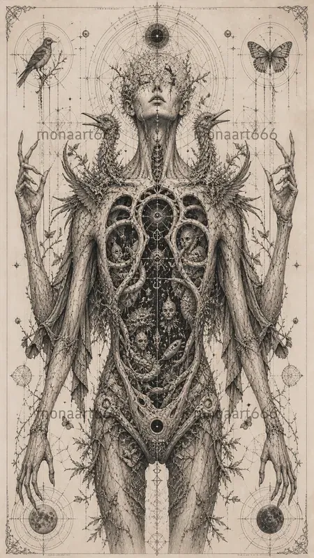 Ethereal Ink Divinities