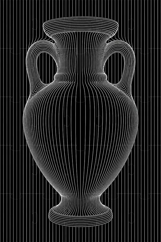 Topographic Contour Line Illustrations