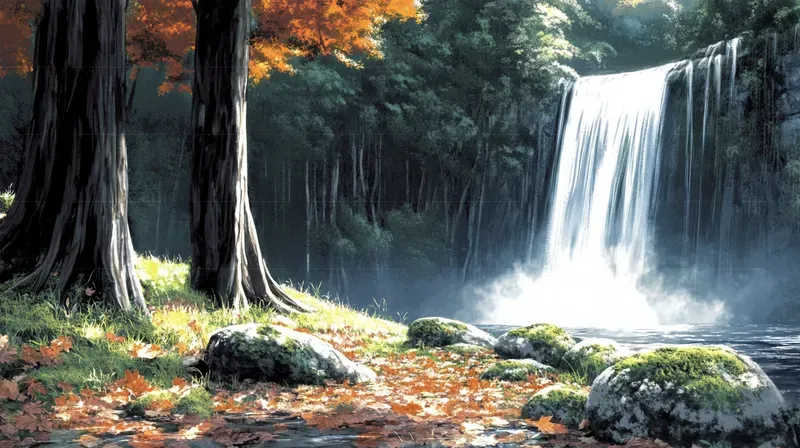 Realistic Cinematic Watercolor Landscapes