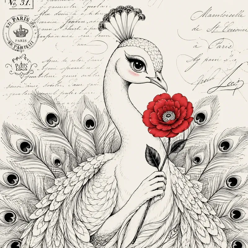 Elegant Line Art Portrait Collections