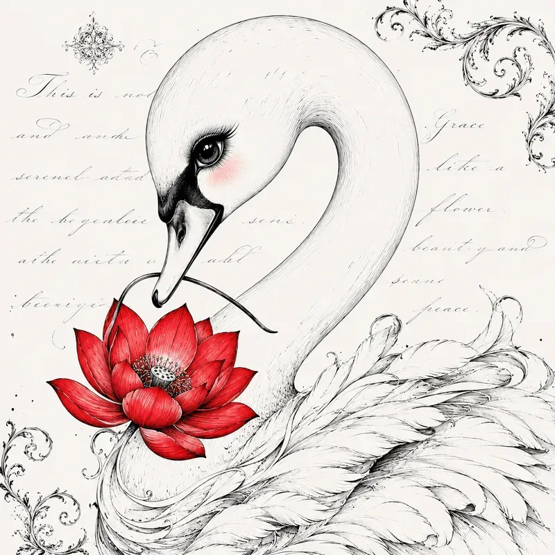 Elegant Line Art Portrait Collections