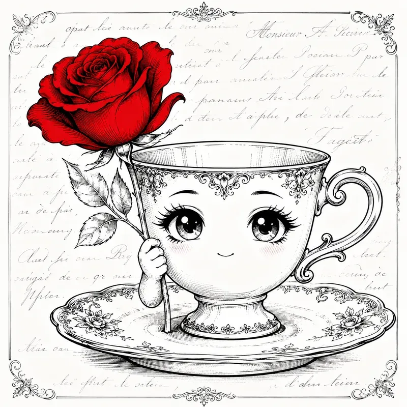 Elegant Line Art Portrait Collections