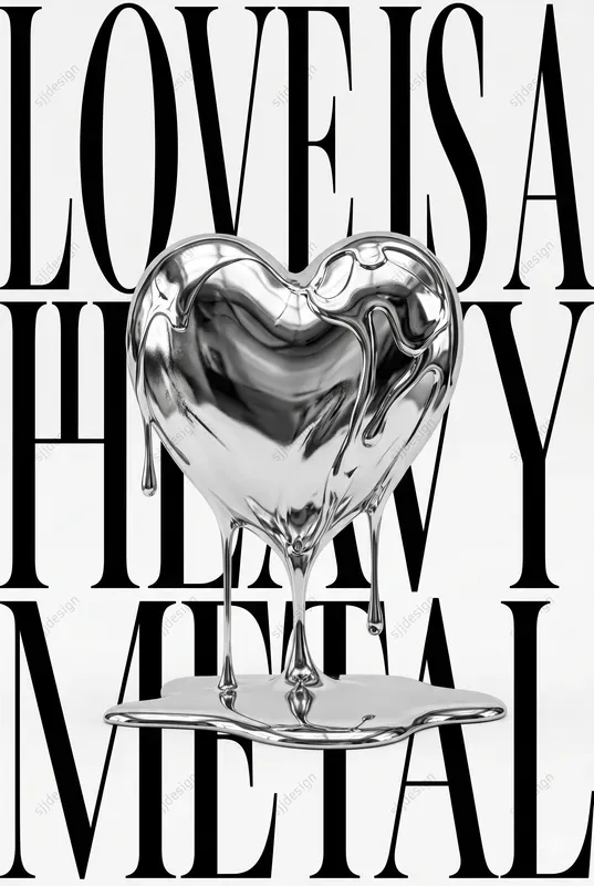 Luxury Typography Poster Art