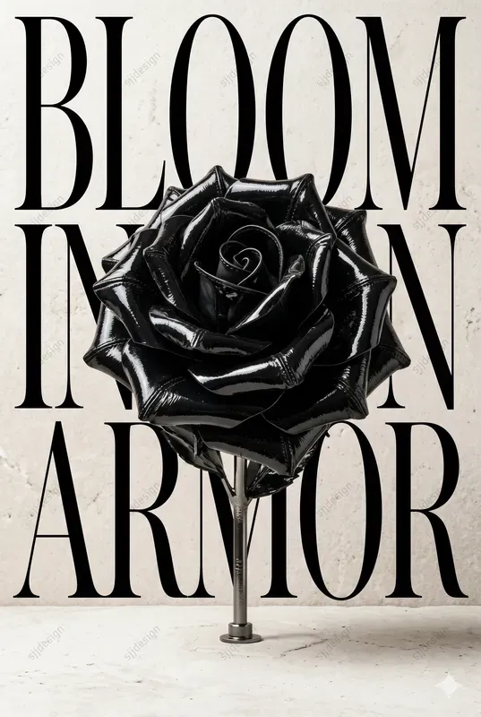 Luxury Typography Poster Art
