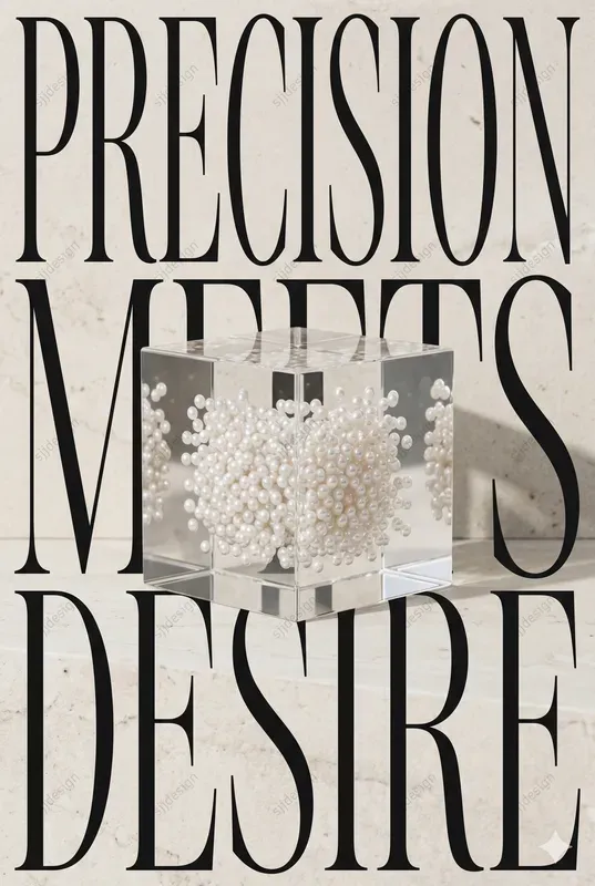 Luxury Typography Poster Art