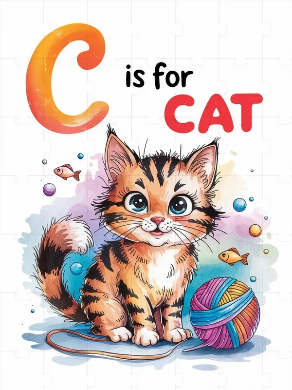 Cute Alphabet Flashcards For Toddlers